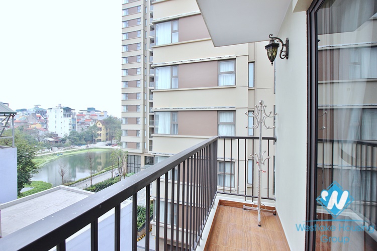 A brand new and bright studio for rent in Dang Thai Mai st, Tay Ho, Ha Noi