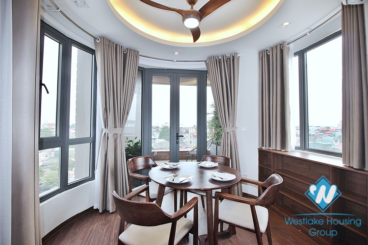 A well-decorated duplex 2 bedrooms apartment for rent in Au Co st, Tay Ho
