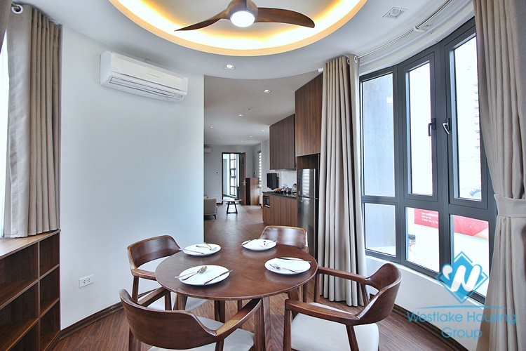 A well-decorated duplex 2 bedrooms apartment for rent in Au Co st, Tay Ho