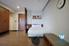 A brightly studio for rent in Au Co street, Tay Ho, Ha Noi