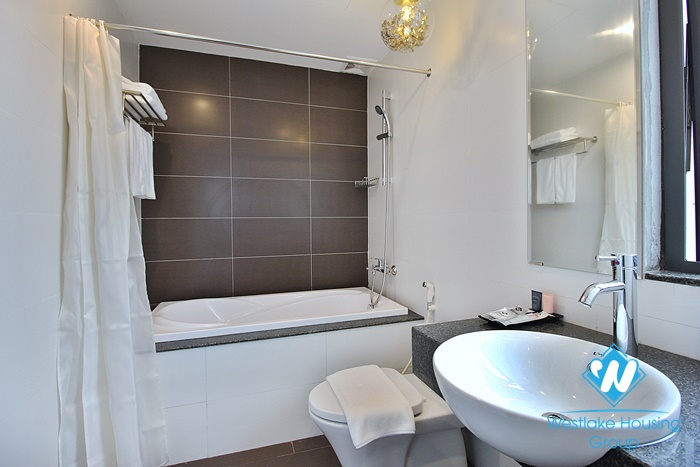 Brand new 2 bedroom apartment with big balcony in Au co, Tay ho, Hanoi
