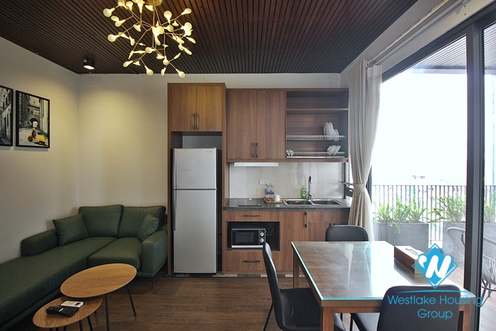 Brand new 2 bedroom apartment with big balcony in Au co, Tay ho, Hanoi