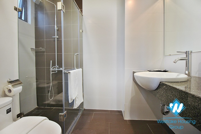 Brand new 2 bedroom apartment with big balcony in Au co, Tay ho, Hanoi