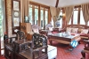 Ancient architecture villa with huge garden for rent in Tay Ho District