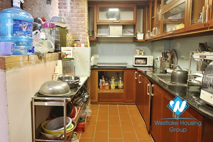 Ancient architecture villa with huge garden for rent in Tay Ho District