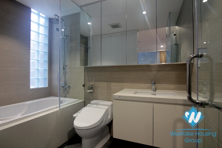 Bright two bedrooms apartment for rent in Tay Ho st, Tay Ho district, Ha Noi