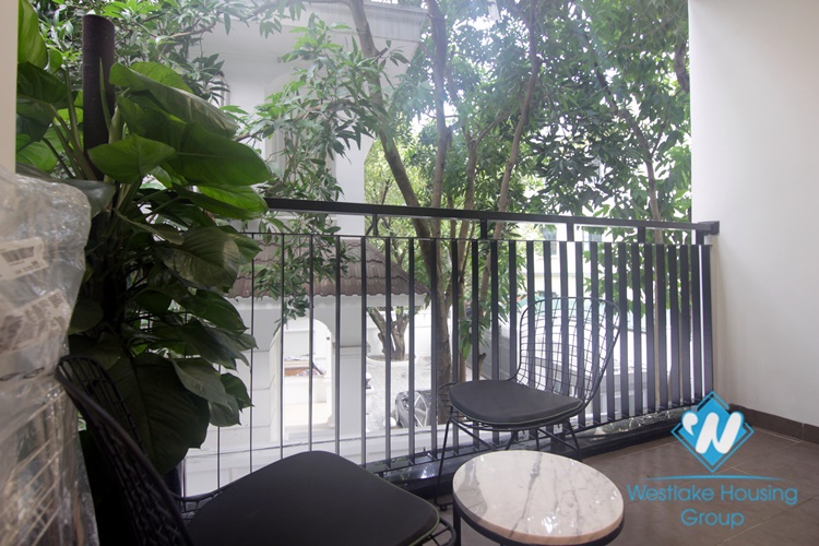 Bright two bedrooms apartment for rent in Tay Ho st, Tay Ho district, Ha Noi