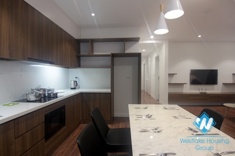 Bright two bedrooms apartment for rent in Tay Ho st, Tay Ho district, Ha Noi