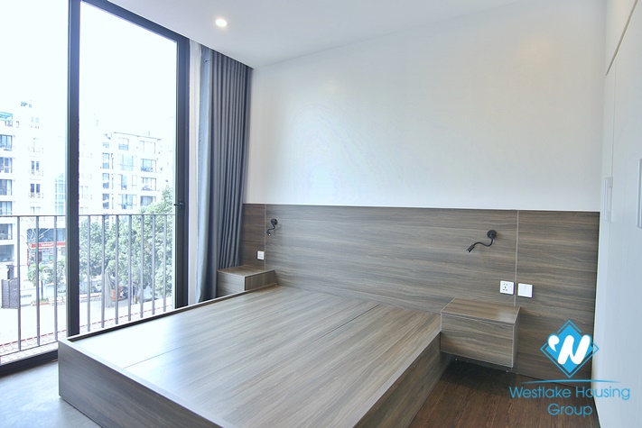 An elegant 2 bedroom apartment with amazing view from glass windows surounding for rent on To Ngoc Van 