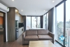 An elegant 2 bedroom apartment with amazing view from glass windows surounding for rent on To Ngoc Van 
