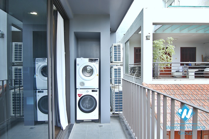 An elegant 2 bedroom apartment with amazing view from glass windows surounding for rent on To Ngoc Van 