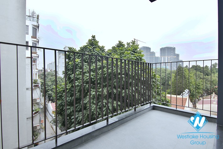 An elegant 2 bedroom apartment with amazing view from glass windows surounding for rent on To Ngoc Van 