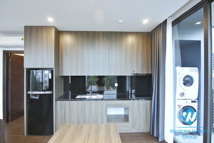 An elegant 2 bedroom apartment with amazing view from glass windows surounding for rent on To Ngoc Van 