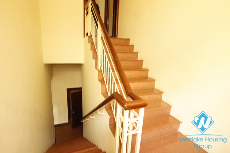 Spacious unfurnished house for rent in Le Hong Phong, Ba Dinh, Ha Noi