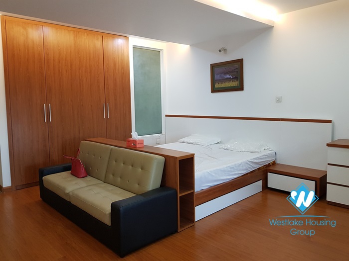 A furnished studio apartment for rent in Star City, Cau Giay District