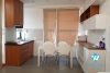A furnished studio apartment for rent in Star City, Cau Giay District