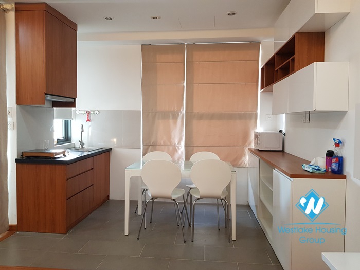 A furnished studio apartment for rent in Star City, Cau Giay District