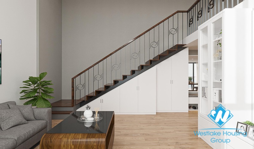 Minimalist, brand new pentstudio apartment for rent in Tay Ho District