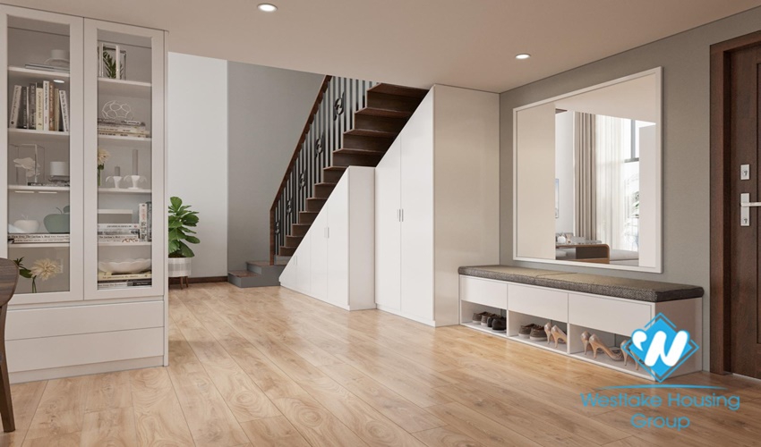 Minimalist, brand new pentstudio apartment for rent in Tay Ho District