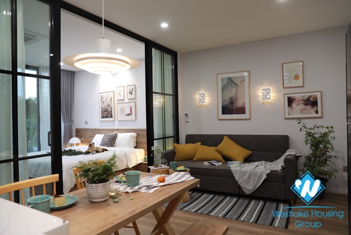 A Nice- Morden 1 bedroom apartment  for rent in Dong Da, Hanoi