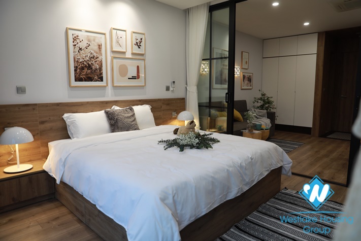 A Nice- Morden 1 bedroom apartment  for rent in Dong Da, Hanoi
