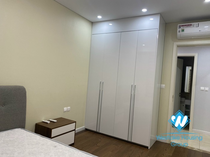 A furnished apartment with 2 bedrooms for rent in D'Capital, Cau Giay District