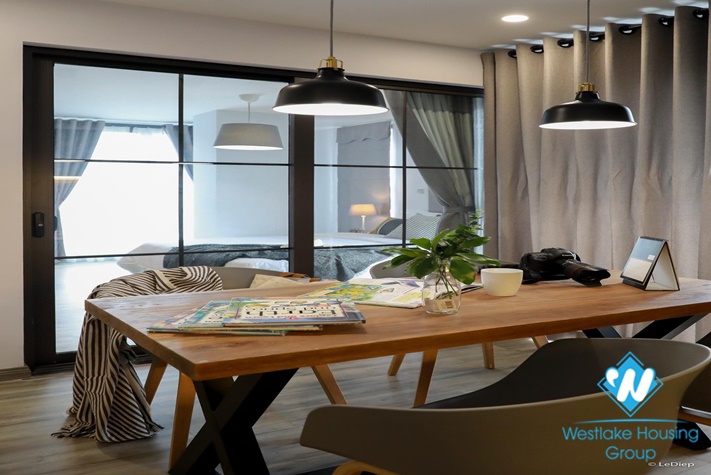 A Brandnew Modern Good Quality one bedroom apartment for rent in Ba Dinh