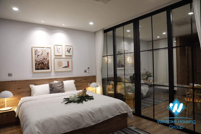 A beautiful 1 bedroom apartment for rent in Ngoc ha, Ba dinh
