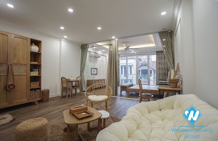 A brand new and beautiful 1 bedroom apartment for rent in Ba dinh, Hanoi