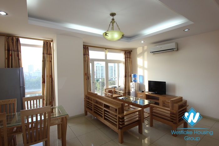 Bright 2 bedroom apartment for rent in Kim ma, Ba dinh, Hanoi