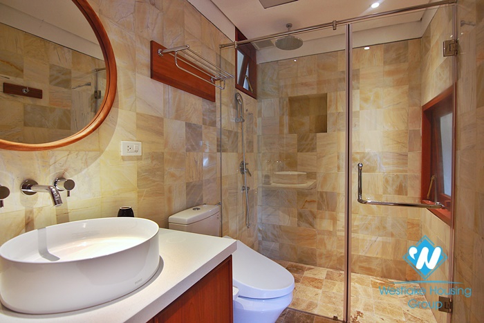 A new duplex 2 bedroom apartment for rent in Tay ho, Hanoi