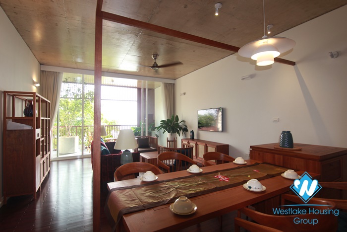 High quality 2 bedroom apartment with lake view for rent in Tay Ho, Ha Noi