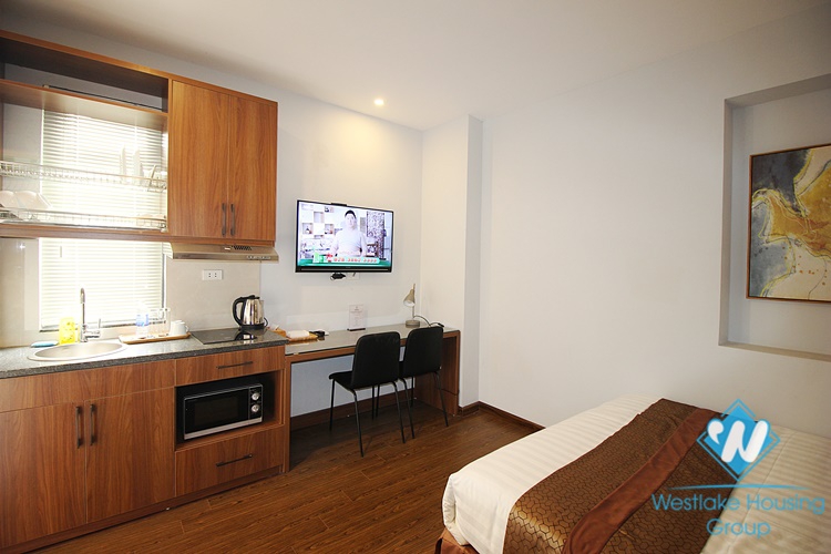 Good price studio for rent in Au Co street, Tay Ho district