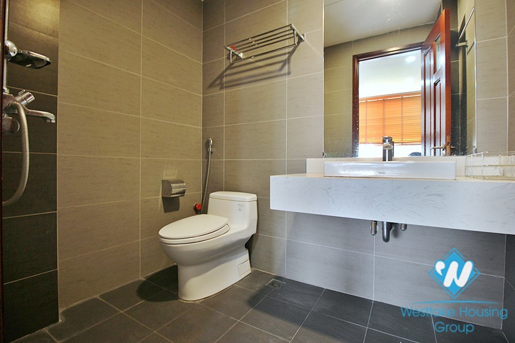 High floor 2 bedrooms apartment for rent in Trinh Cong Son, Tay Ho