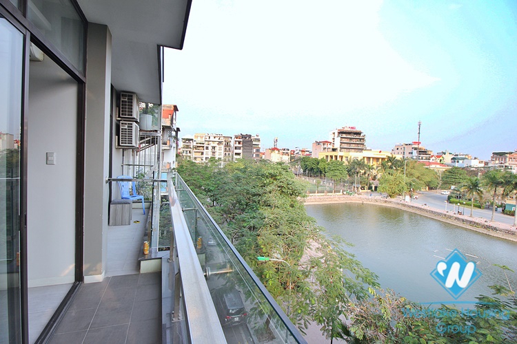 Lake view apartment for rent in Trinh Cong Son st, Tay Ho