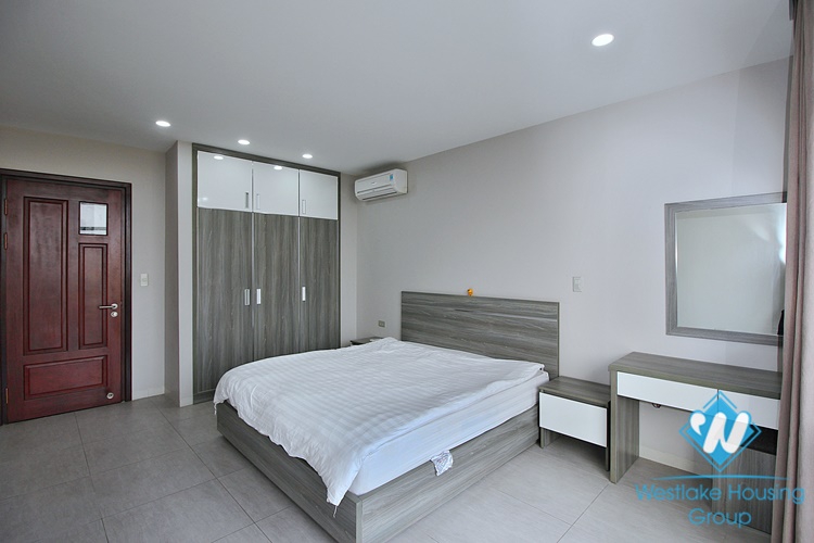 Lake view serviced apartment for rent in Trinh Cong Son street, Tay Ho