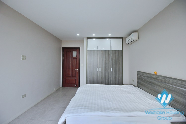 Lake view serviced apartment for rent in Trinh Cong Son street, Tay Ho