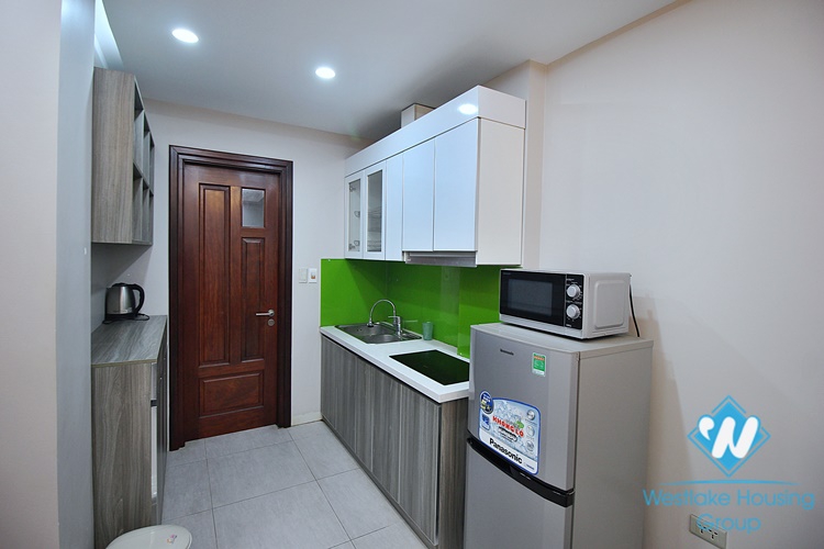 Lake view serviced apartment for rent in Trinh Cong Son street, Tay Ho