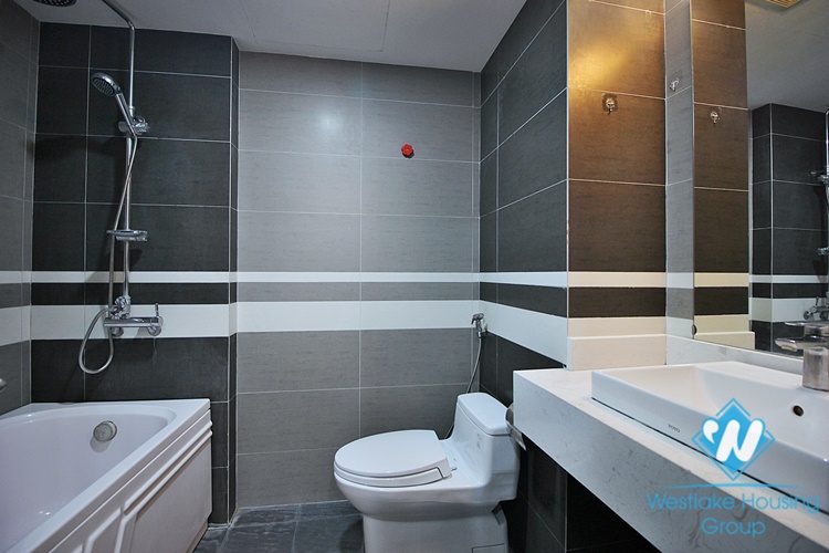 Lake view serviced apartment for rent in Trinh Cong Son street, Tay Ho