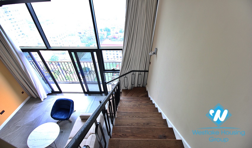 A colourful and contemporarily decorated apartment in Pentstudio Tay Ho for rent