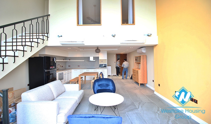 A colourful and contemporarily decorated apartment in Pentstudio Tay Ho for rent