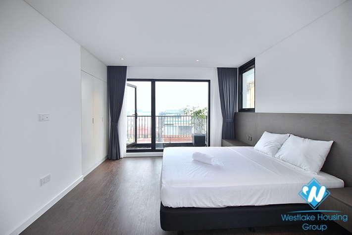 Super modern with lake view duplex to lease in Tay Ho district