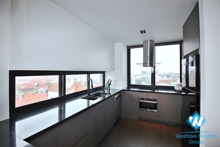 Super modern with lake view duplex to lease in Tay Ho district