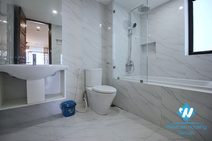 Nice 1 bedroom apartment  with lakeview for rent in Au Co st, Tay Ho area.