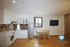 Nice 1 bedroom apartment  with lakeview for rent in Au Co st, Tay Ho area.