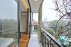 Nice 1 bedroom apartment  with lakeview for rent in Au Co st, Tay Ho area.