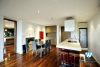 Spacious one bedroom apartment for rent on Tay Ho street