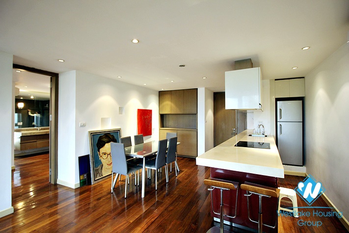 Spacious one bedroom apartment for rent on Tay Ho street
