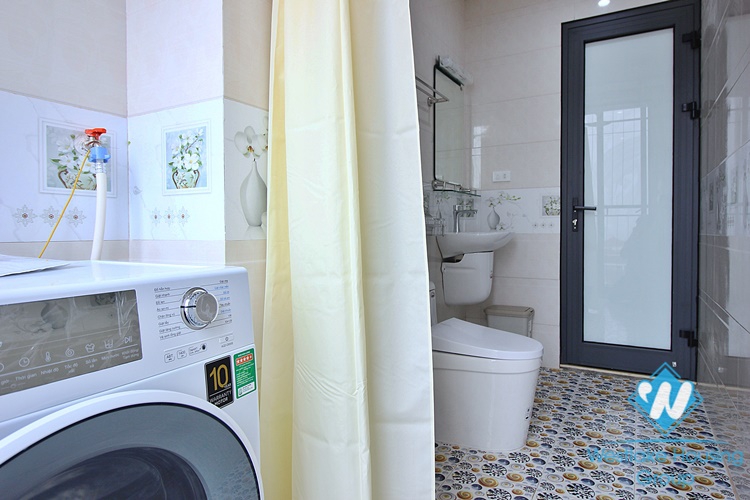 Top floor studio for rent in To Ngoc Van street, Tay Ho