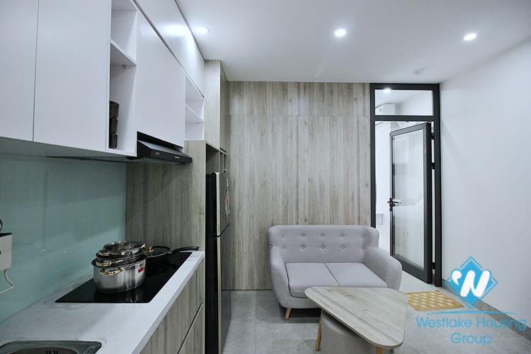 Top floor studio for rent in To Ngoc Van street, Tay Ho
